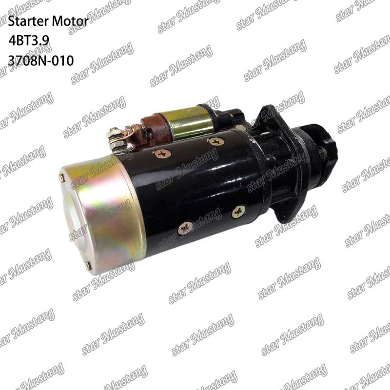 4BT3.9 Motorstartermotor 3708N-010 24V 4.5KW 10T voor CUMMINS motor reserveonderdelen