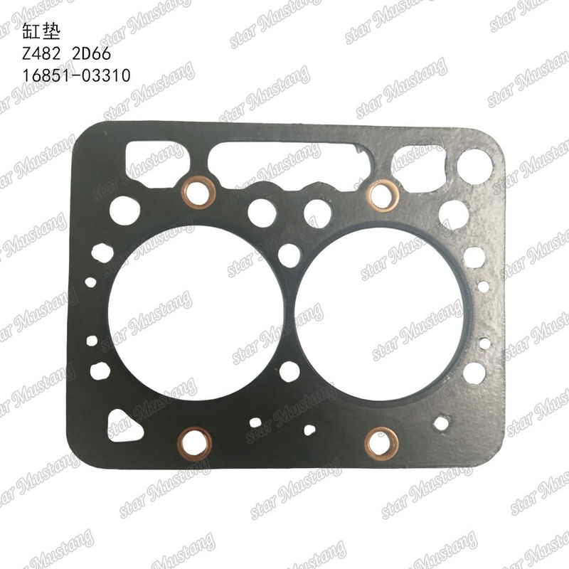 Z482 2D66 Asbest voor het bekleden van de cilinderkop, oud type 16851-03310, geschikt voor Kubota-motoren