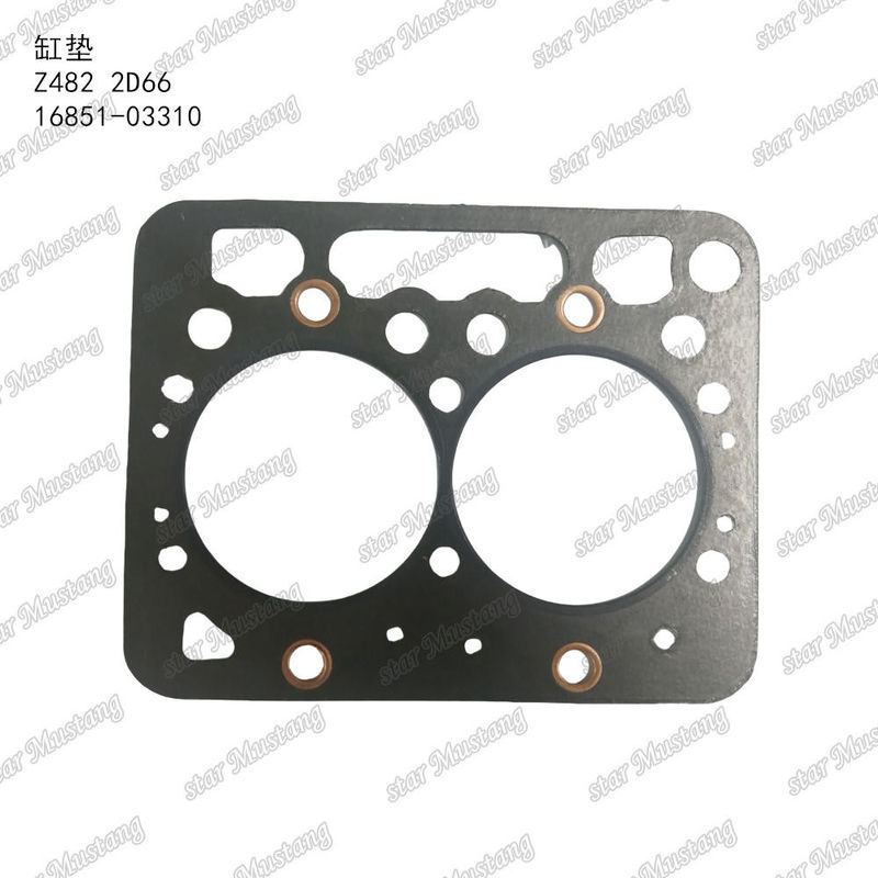 Z482 2D66 Asbest voor het bekleden van de cilinderkop, oud type 16851-03310, geschikt voor Kubota-motoren