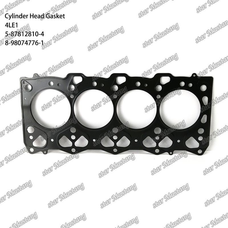 Geplakte cilinderkop 4LE1 Metalen 5-87812810-4 8-98074776-1 Voor ISUZU motoren