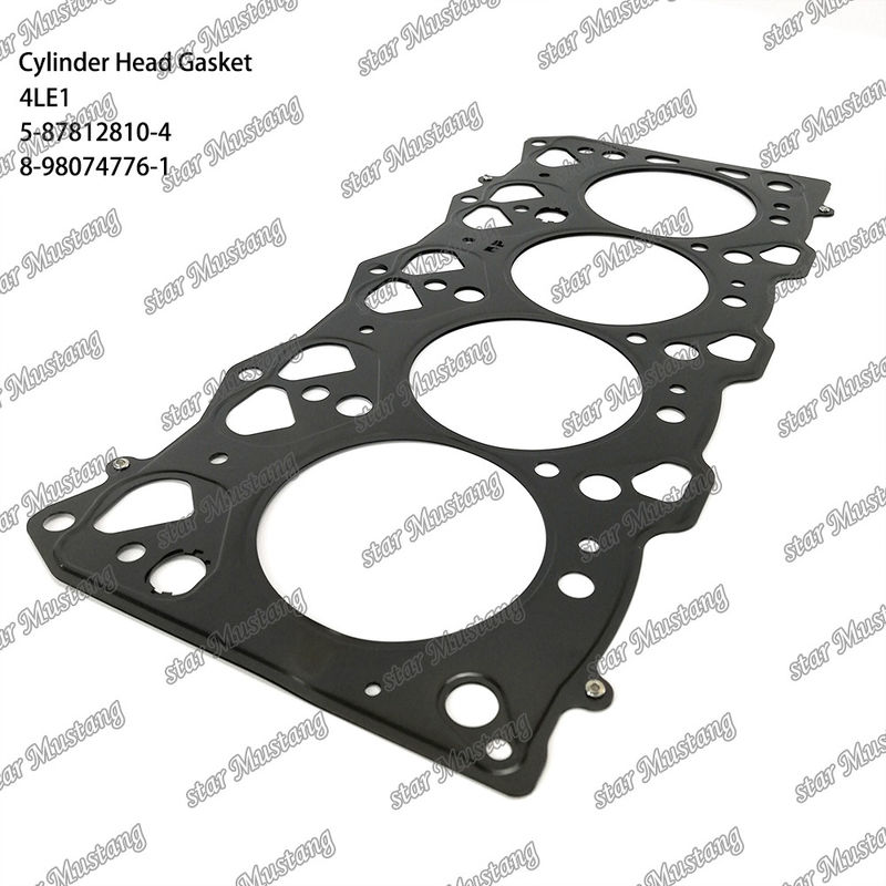 Geplakte cilinderkop 4LE1 Metalen 5-87812810-4 8-98074776-1 Voor ISUZU motoren