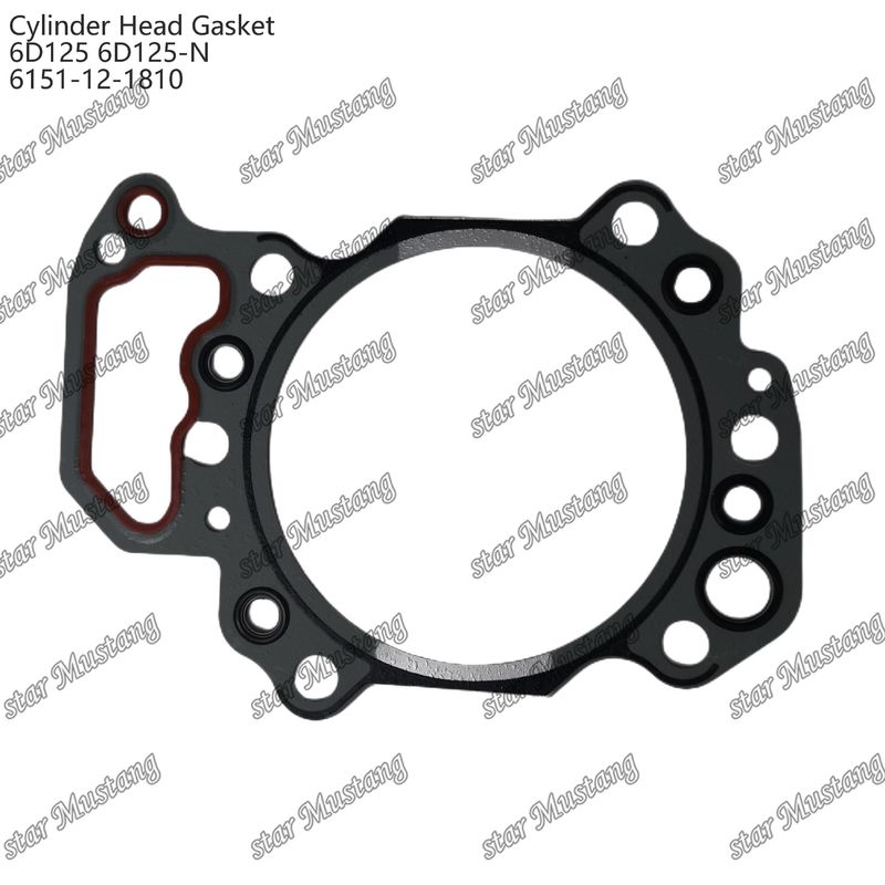 Gaskets 6D125 6D125-N 6151-12-1810 voor KUMATSU motoren