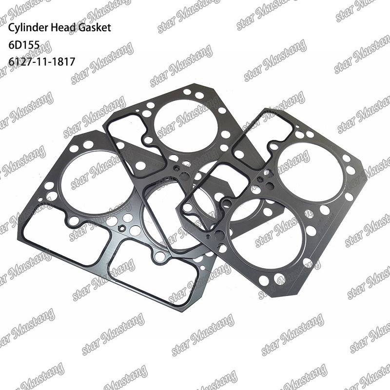 Gaskets 6D155 Metalen 6127-11-1817 Voor KUMATSU motoren