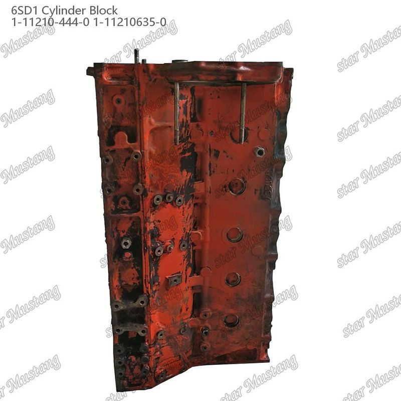 Cylinder 6SD1 Gebruikt 1-11210-444-0 1-11210635-0 Voor ISUZU motor reserveonderdelen