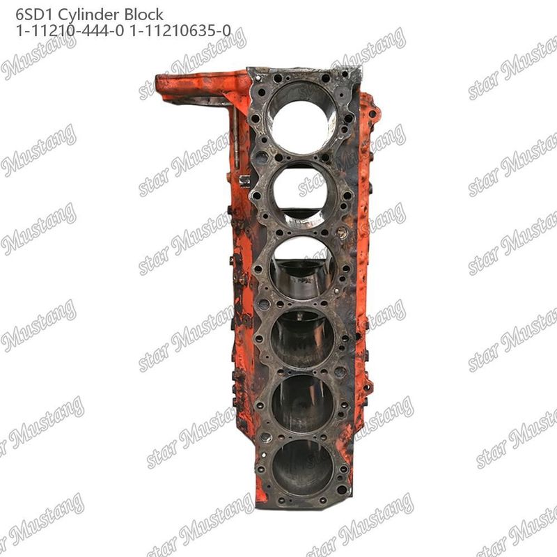 Cylinder 6SD1 Gebruikt 1-11210-444-0 1-11210635-0 Voor ISUZU motor reserveonderdelen