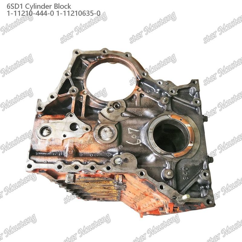 Cylinder 6SD1 Gebruikt 1-11210-444-0 1-11210635-0 Voor ISUZU motor reserveonderdelen