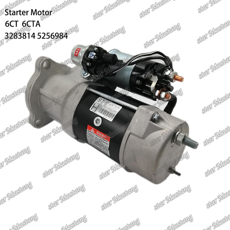 6CT 6CTA Motorstartermotor 24V 12T 3283814 3415537 5256984 Voor CUMMINS motoren