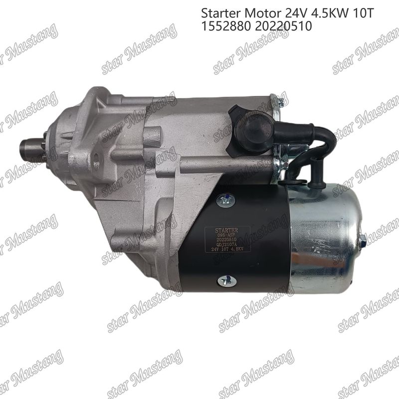 1552880 Motorstartermotor 24V 4.5KW 10T 20220510 Voor CUMMINS motor reserveonderdelen