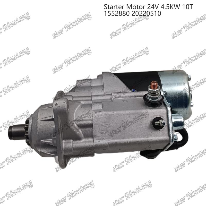 1552880 Motorstartermotor 24V 4.5KW 10T 20220510 Voor CUMMINS motor reserveonderdelen