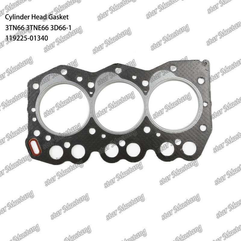 3TN66 3TNE66 3D66-1 Asbest van het gasket van de cilinderkop 119225-01340 Voor Yanmar-motor