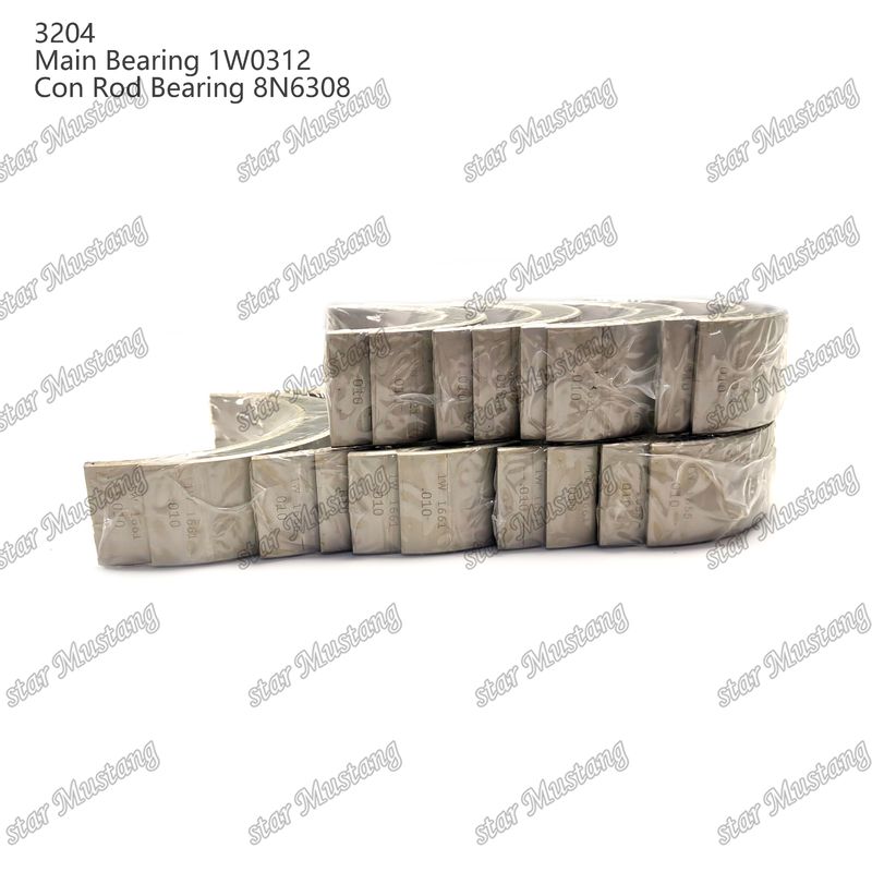 Hoofdlagers en achterlagers 3204 0,25 1W1661 STD 1W0312 8N6308 voor Caterpillar motoren