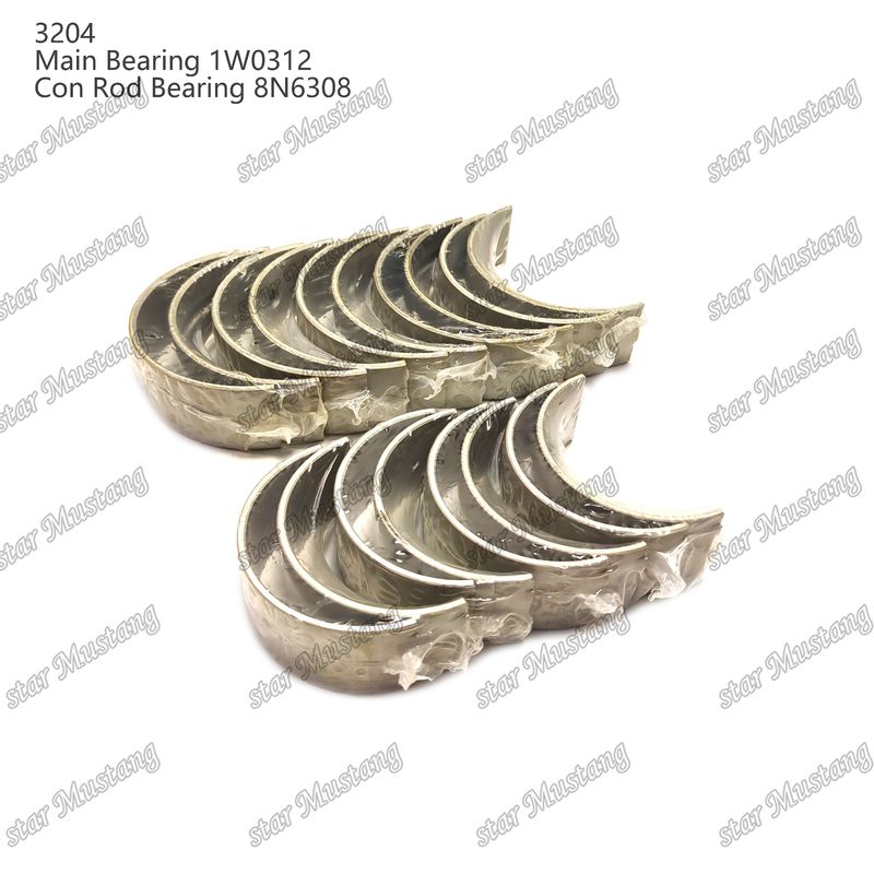 Hoofdlagers en achterlagers 3204 0,25 1W1661 STD 1W0312 8N6308 voor Caterpillar motoren