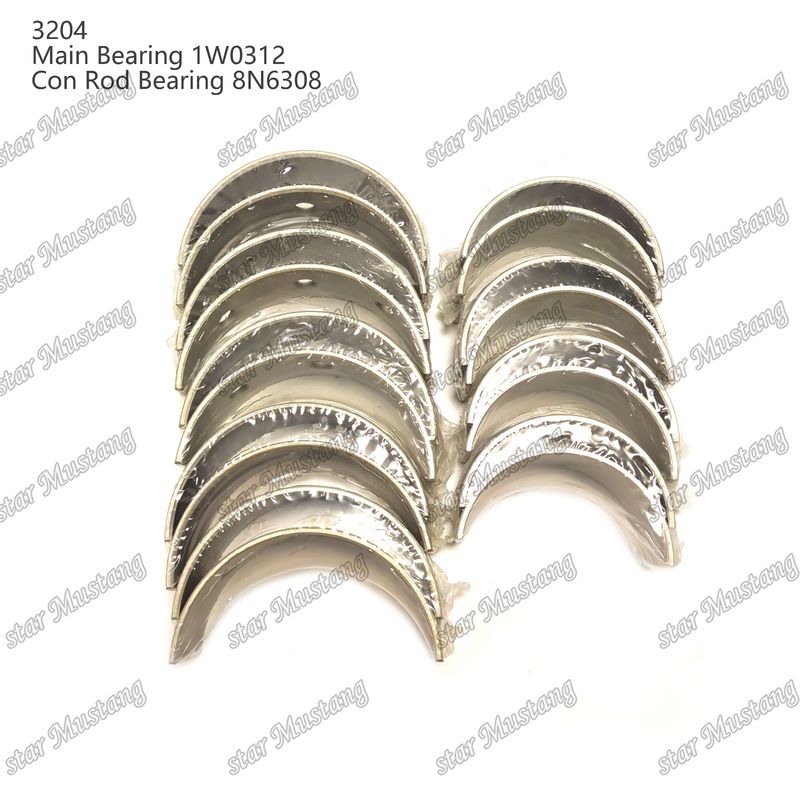 Hoofdlagers en achterlagers 3204 0,25 1W1661 STD 1W0312 8N6308 voor Caterpillar motoren