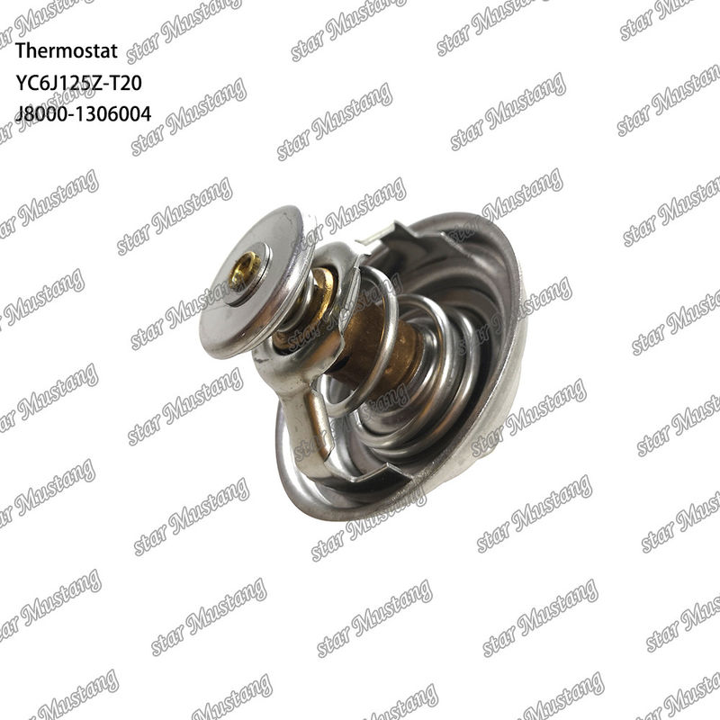Thermostaat YC6J125Z-T20 J8000-1306004 75°C Motordeel met integrale structuur en 6 maanden