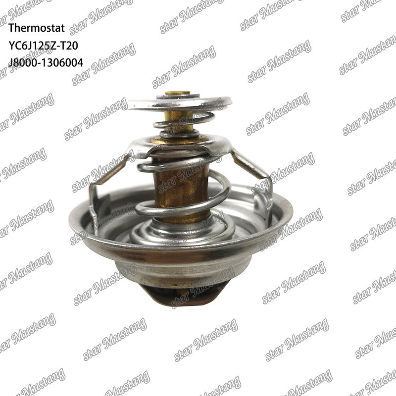 Thermostaat YC6J125Z-T20 J8000-1306004 75°C Motordeel met integrale structuur en 6 maanden