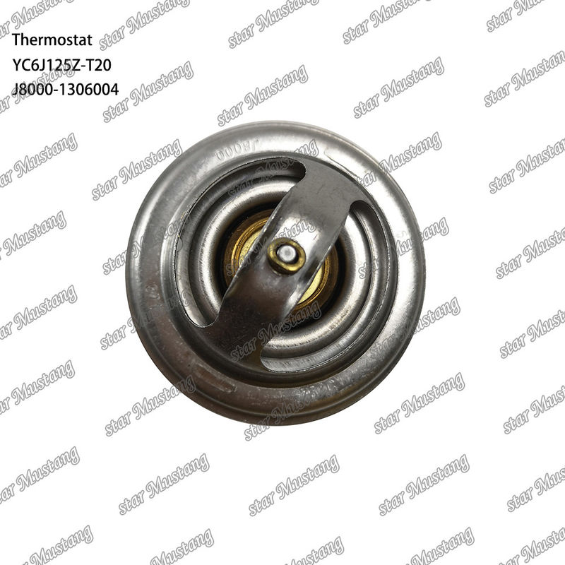 Thermostaat YC6J125Z-T20 J8000-1306004 75°C Motordeel met integrale structuur en 6 maanden