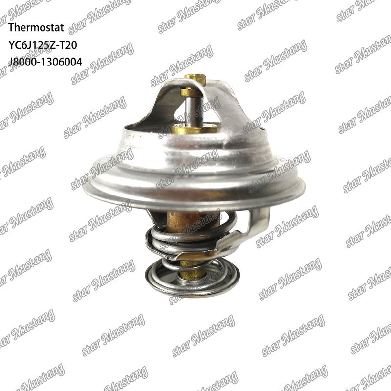 Thermostaat YC6J125Z-T20 J8000-1306004 75°C Motordeel met integrale structuur en 6 maanden
