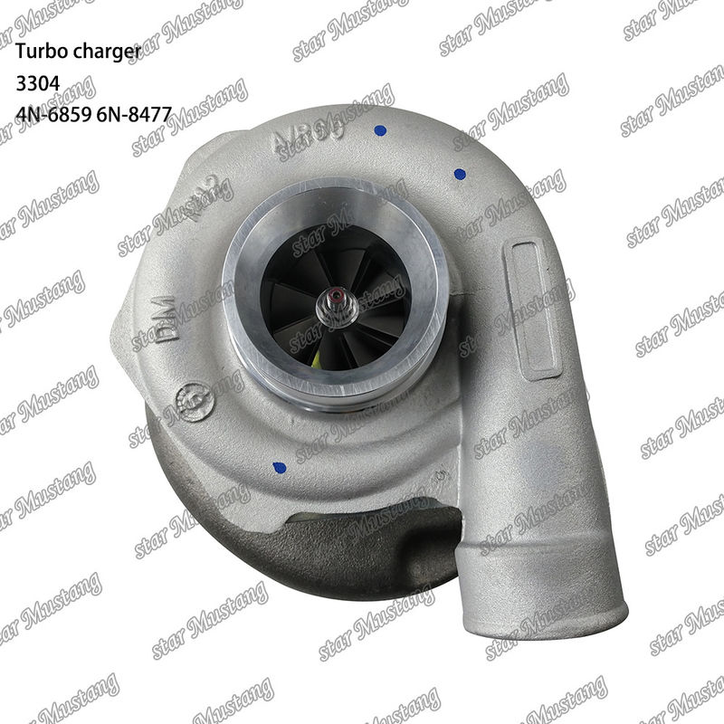 Turbocompressor 3304 4N-6859 6N-8477 Motordeel met integrale structuur en 6 maanden