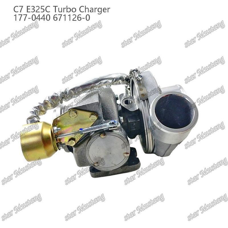 Turbocompressor C7 E325C 177-0440 671126-0 Motordeel met integrale structuur en 6 maanden