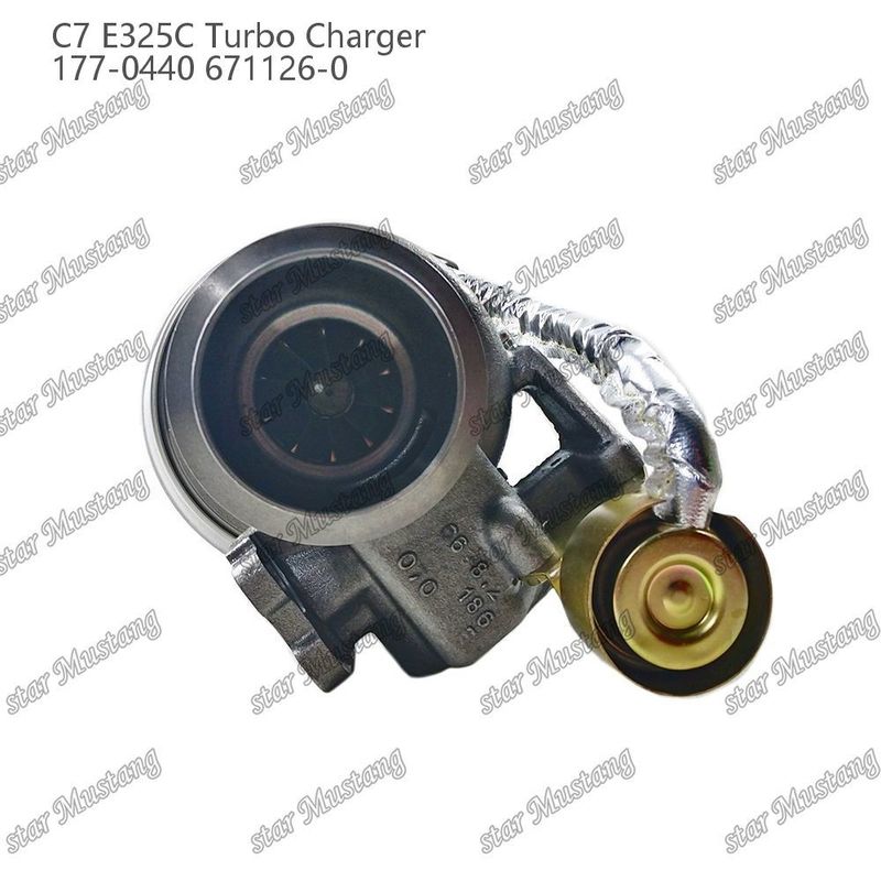 Turbocompressor C7 E325C 177-0440 671126-0 Motordeel met integrale structuur en 6 maanden