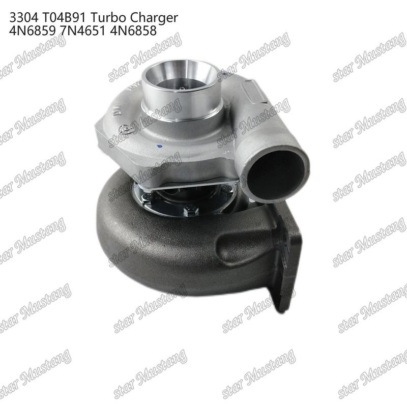Turbocompressor T04B91 3304 4N6859 7N4651 4N6858 Motordeel met integrale structuur en 6 maanden