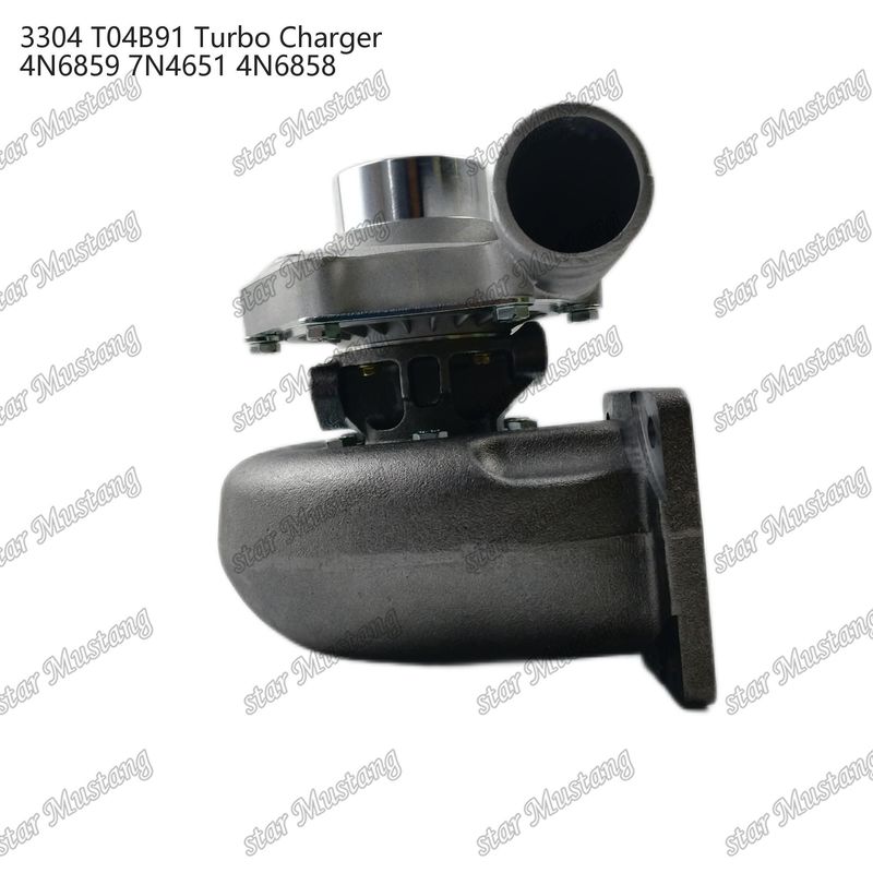 Turbocompressor T04B91 3304 4N6859 7N4651 4N6858 Motordeel met integrale structuur en 6 maanden