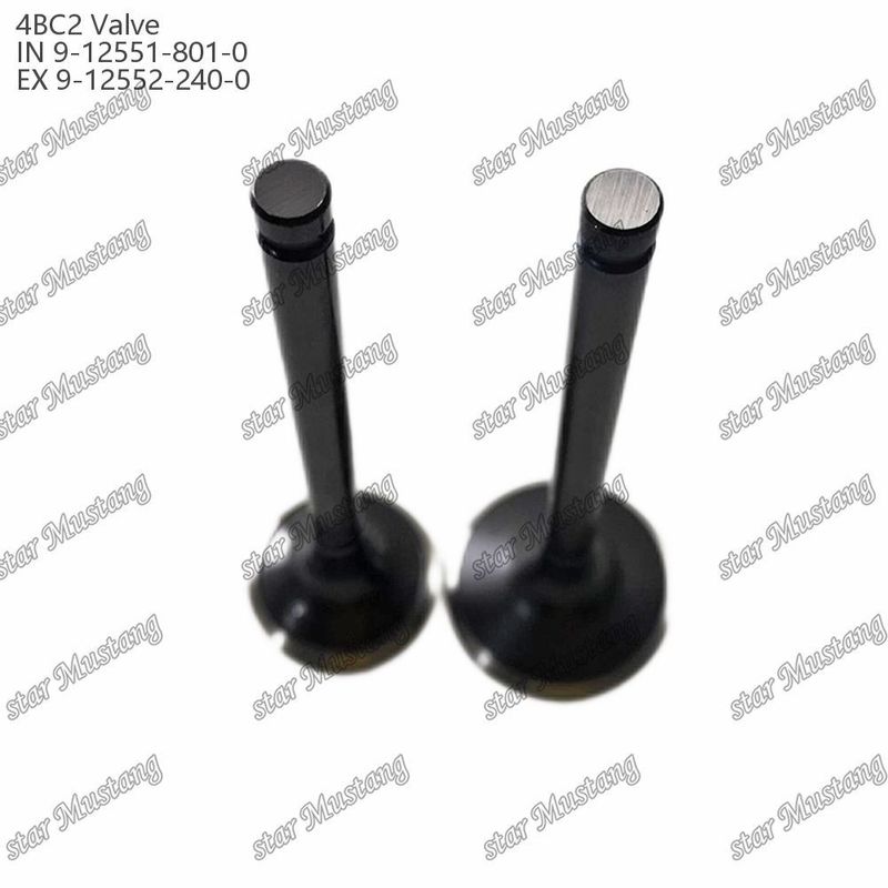 Valve 4BC2 9-12551-801-0 9-12552-240-0 Geschikt voor Isuzu motor reserveonderdelen