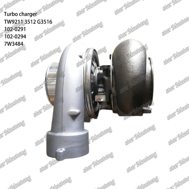 Turbocompressor TW9211 3512 G3516 102-0291 102-0294 7W3484 Motoronderdeel met integrale structuur en 6 maanden