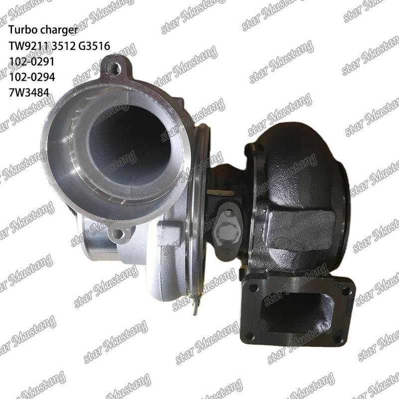 Turbocompressor TW9211 3512 G3516 102-0291 102-0294 7W3484 Motoronderdeel met integrale structuur en 6 maanden