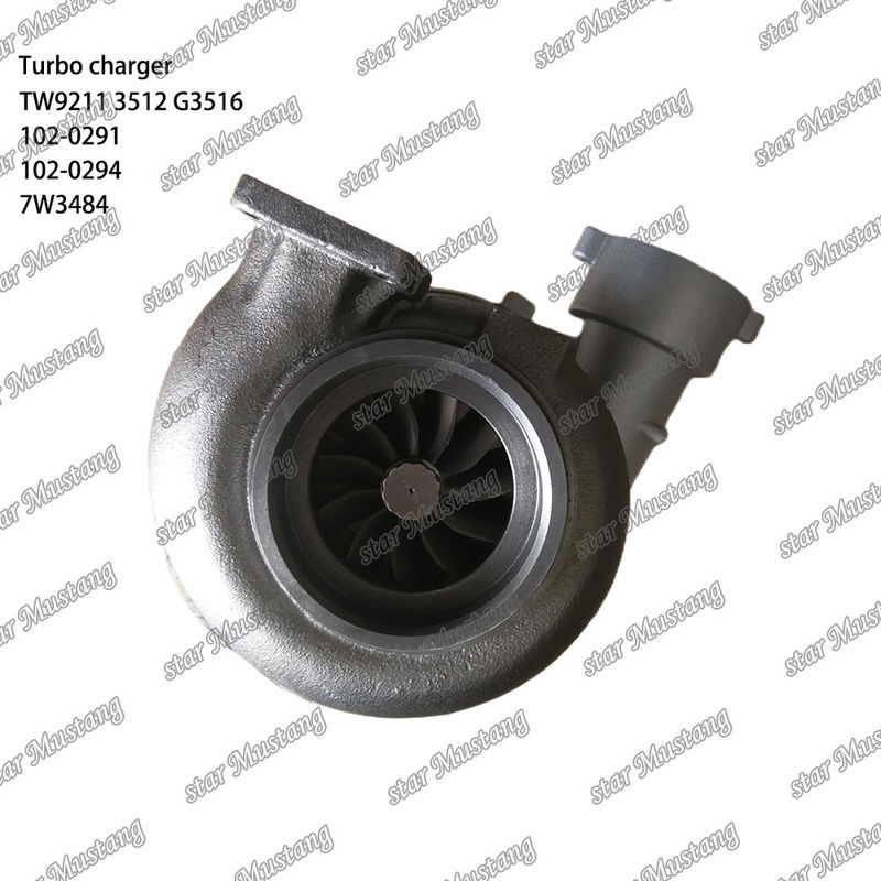 Turbocompressor TW9211 3512 G3516 102-0291 102-0294 7W3484 Motoronderdeel met integrale structuur en 6 maanden