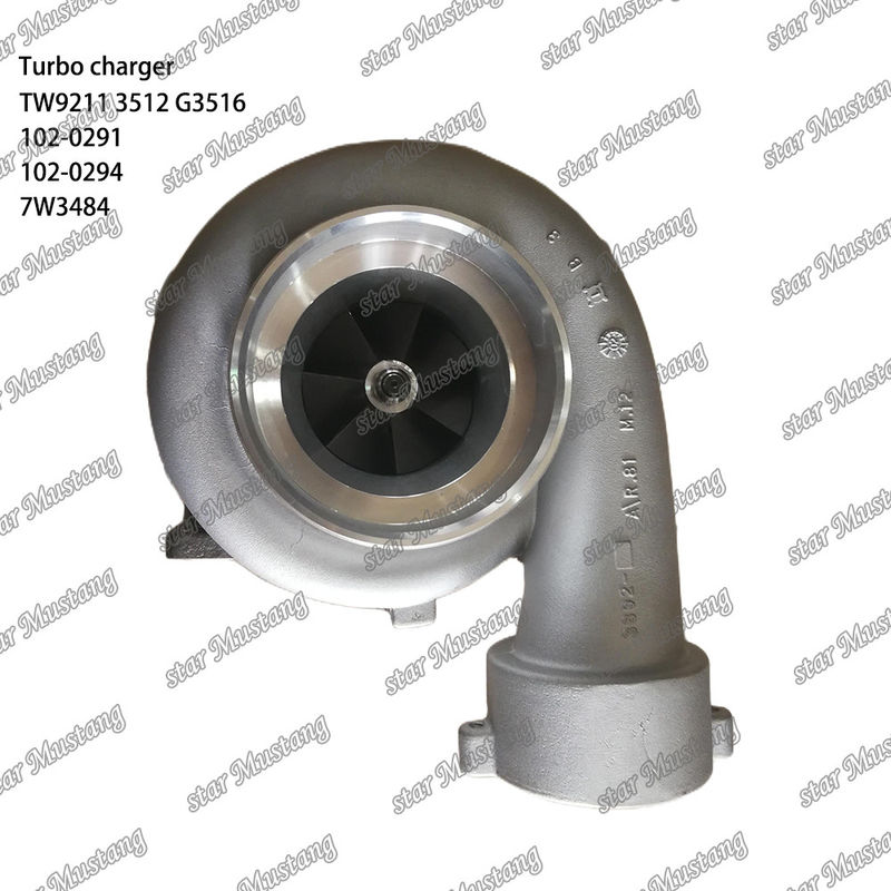 Turbocompressor TW9211 3512 G3516 102-0291 102-0294 7W3484 Motoronderdeel met integrale structuur en 6 maanden