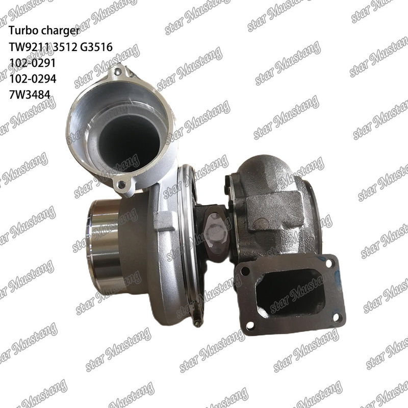 Turbocompressor TW9211 3512 G3516 102-0291 102-0294 7W3484 Motoronderdeel met integrale structuur en 6 maanden