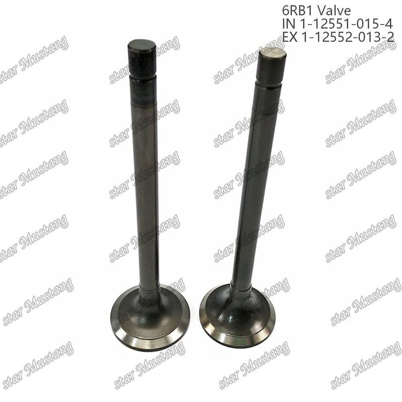 Valve 6RB1 IN 1-12551-015-4 EX 1-12552-013-2 Geschikt voor Isuzu motor reserveonderdelen