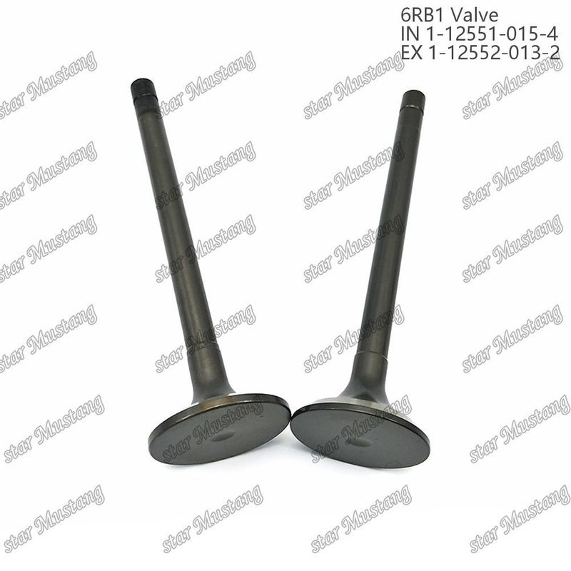 Valve 6RB1 IN 1-12551-015-4 EX 1-12552-013-2 Geschikt voor Isuzu motor reserveonderdelen
