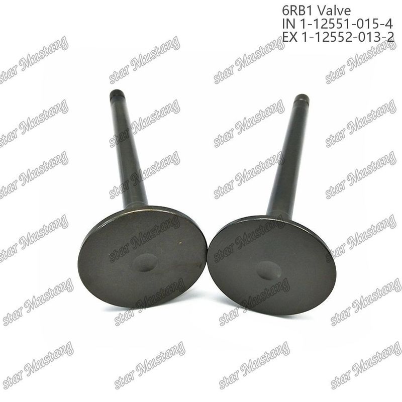 Valve 6RB1 IN 1-12551-015-4 EX 1-12552-013-2 Geschikt voor Isuzu motor reserveonderdelen