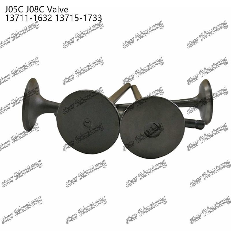 Valve J05C J08C 13711-1632 13715-1733 Geschikt voor Hino motor reserveonderdelen