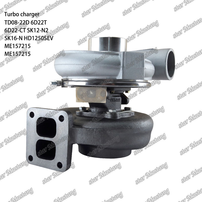 TD08-22D 6D22T 6D22-CT SK12-N2 SK16-N HD1250SEV Turbolader ME157215 ME157215 Voor Mitsubishi-motor