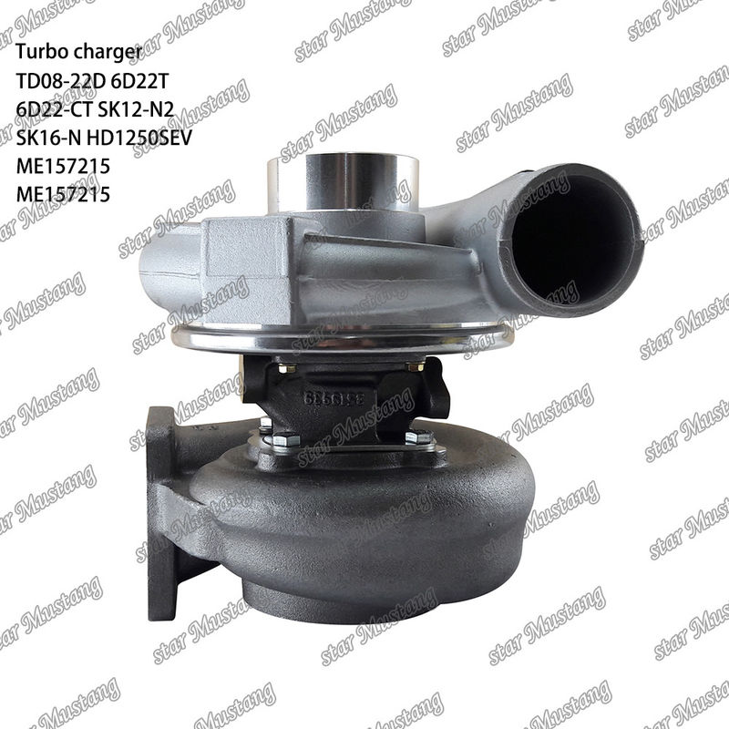 TD08-22D 6D22T 6D22-CT SK12-N2 SK16-N HD1250SEV Turbolader ME157215 ME157215 Voor Mitsubishi-motor