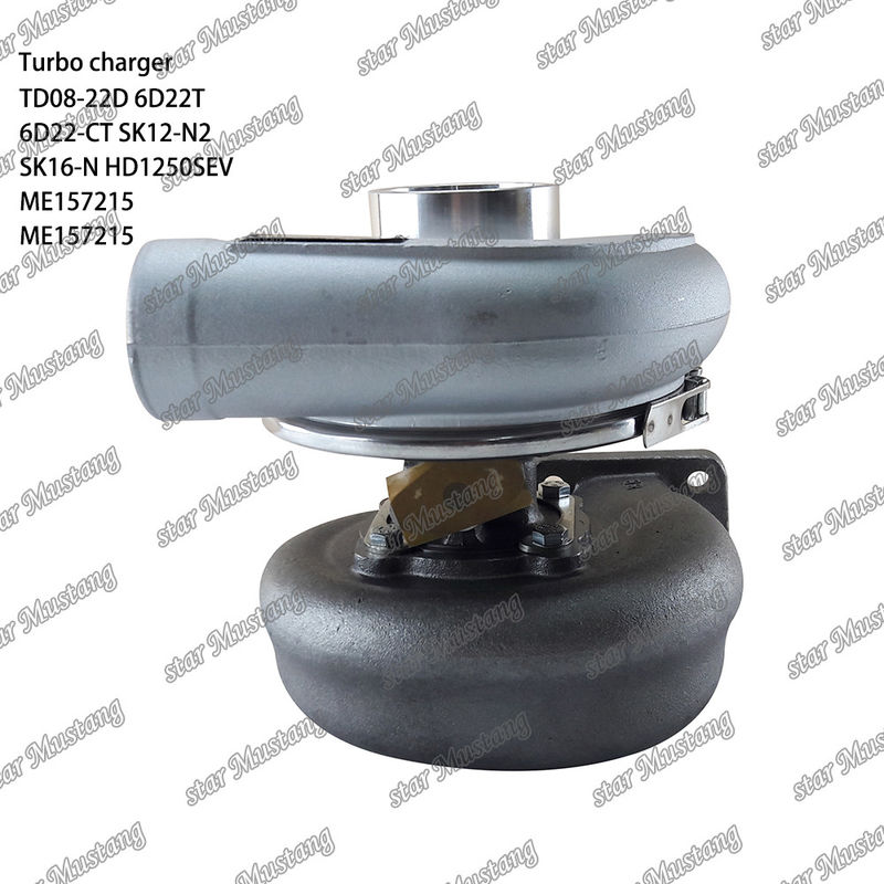TD08-22D 6D22T 6D22-CT SK12-N2 SK16-N HD1250SEV Turbolader ME157215 ME157215 Voor Mitsubishi-motor
