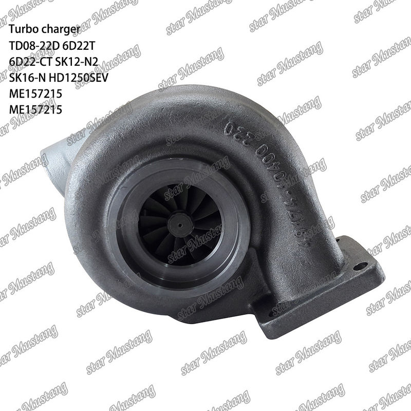 TD08-22D 6D22T 6D22-CT SK12-N2 SK16-N HD1250SEV Turbolader ME157215 ME157215 Voor Mitsubishi-motor