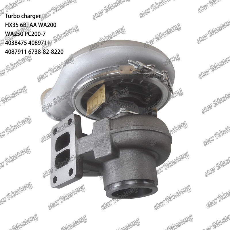 Integral Structure Turbocharger HX35 6BTAA WA200 WA250 PC200-7 4038475 4089711 4087911 6738-82-8220 Motoronderdeel