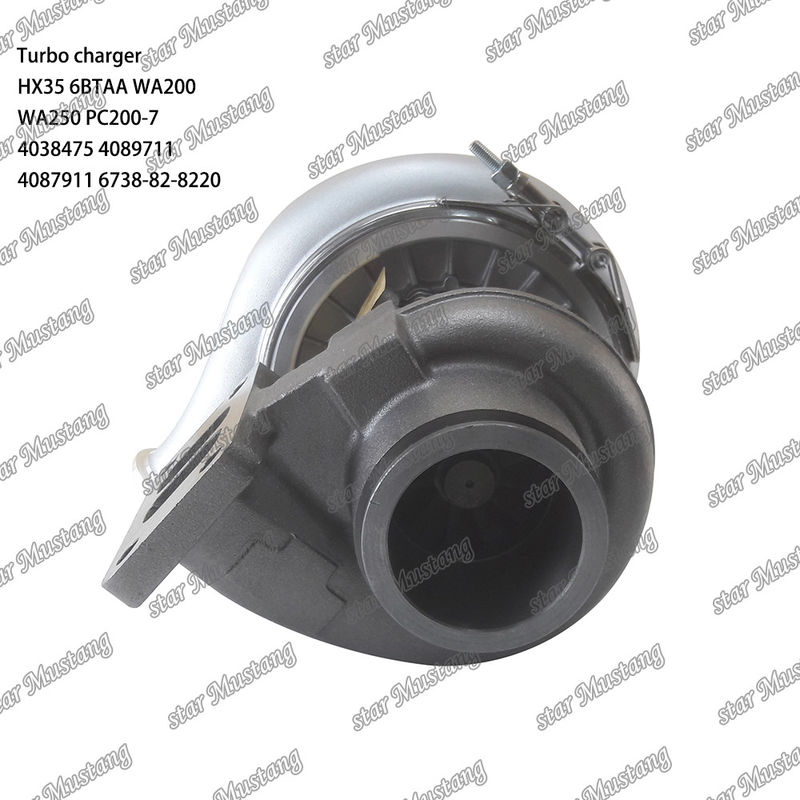 Integral Structure Turbocharger HX35 6BTAA WA200 WA250 PC200-7 4038475 4089711 4087911 6738-82-8220 Motoronderdeel