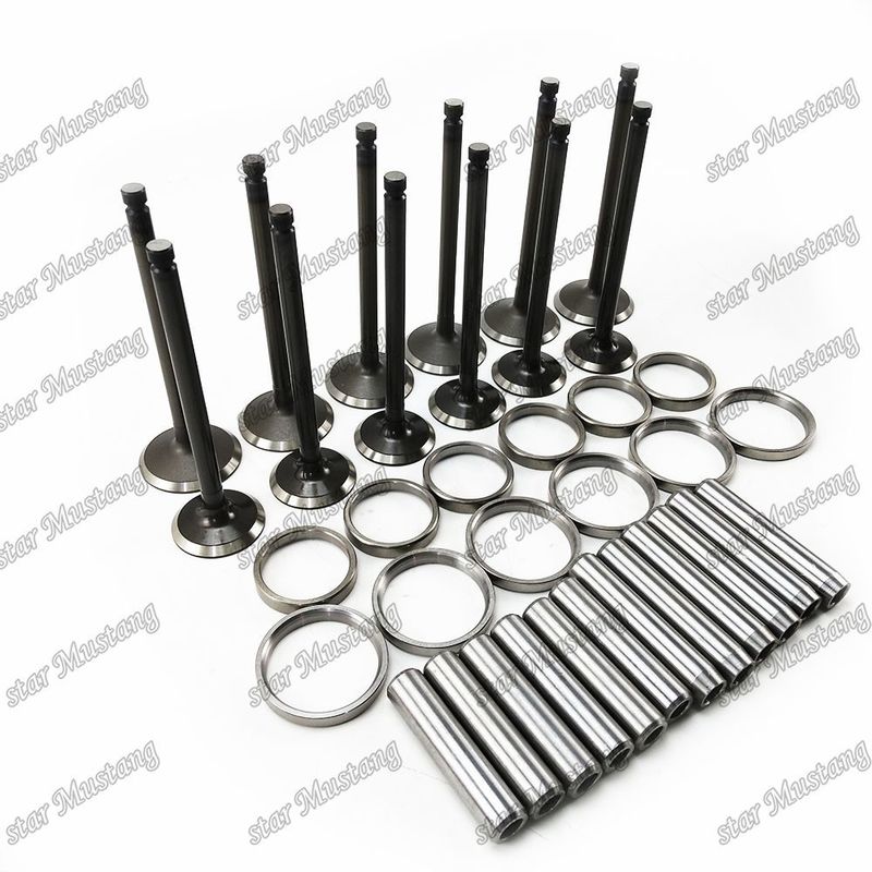Valve Valve Seat Valve Guide 6D16T ME031014 ME031015 ME041131 ME031936 ME031888 Motordeel met integrale structuur en 6 maanden