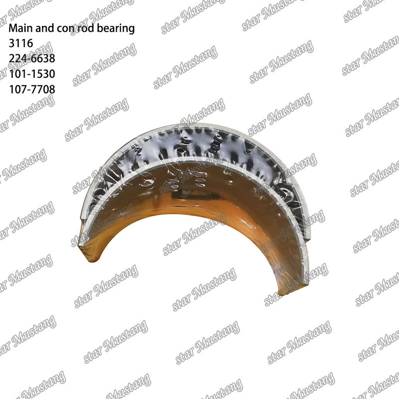 Hoofdlager en con rod lager 3116 224-6638 101-1530 107-7708 Std Geschikt voor Caterpillar motor reserveonderdelen