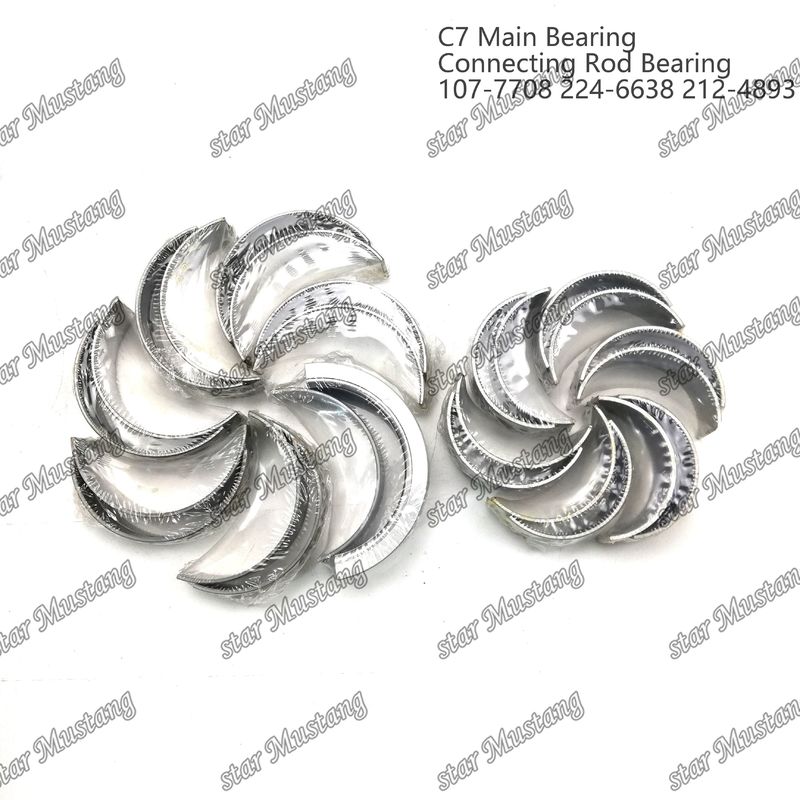 Hoofdlagers en Con Rod Lagers C7 107-7708 224-6638 212-4893 Geschikt voor Caterpillar motor reserveonderdelen