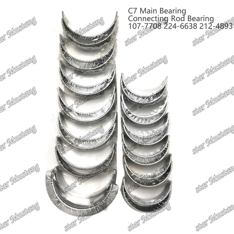 Hoofdlagers en Con Rod Lagers C7 107-7708 224-6638 212-4893 Geschikt voor Caterpillar motor reserveonderdelen