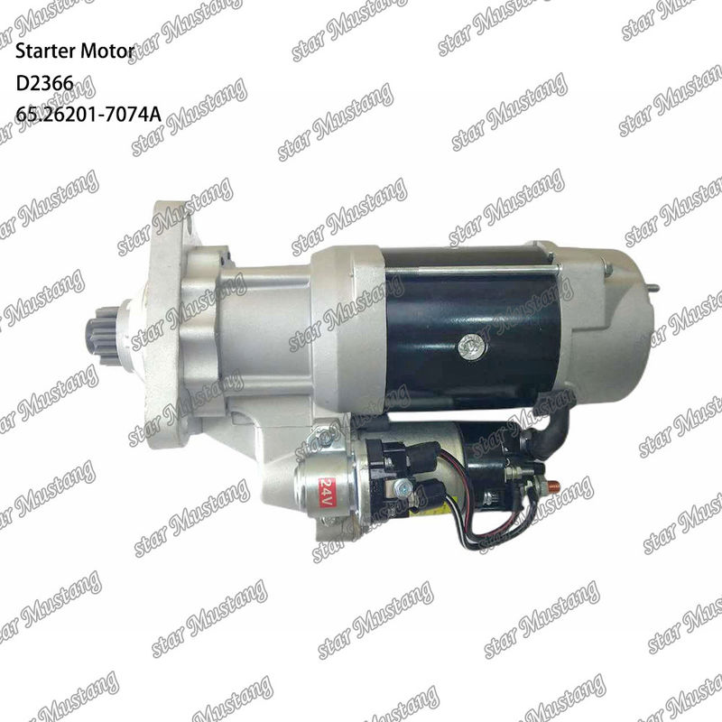 D2366 Motorstarter motor 39MT 24V 9.0KW 11T 65.26201-7074A Voor DOOSAN DAEWOO motor onderdelen