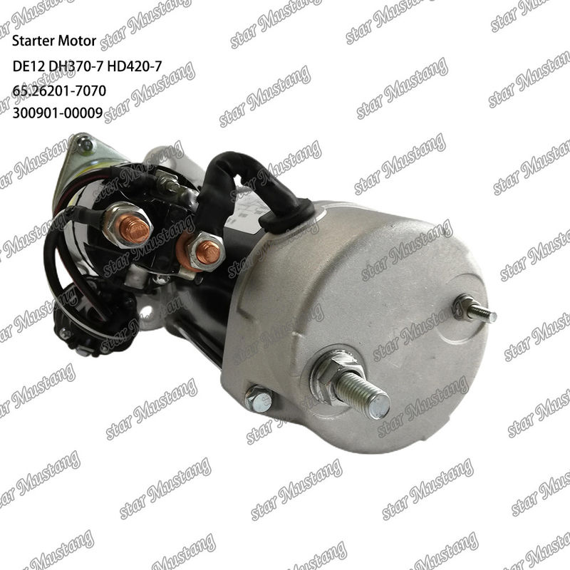 DE12 DH370-7 HD420-7 Motorstarter motor 24V 11T 9KW 65.26201-7070 300901-00009 Voor DOOSAN DAEWOO motor onderdelen