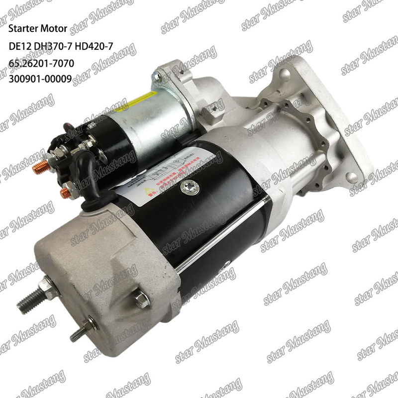DE12 DH370-7 HD420-7 Motorstarter motor 24V 11T 9KW 65.26201-7070 300901-00009 Voor DOOSAN DAEWOO motor onderdelen