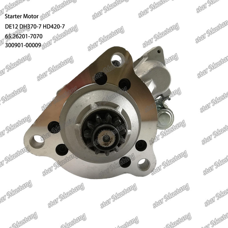 DE12 DH370-7 HD420-7 Motorstarter motor 24V 11T 9KW 65.26201-7070 300901-00009 Voor DOOSAN DAEWOO motor onderdelen